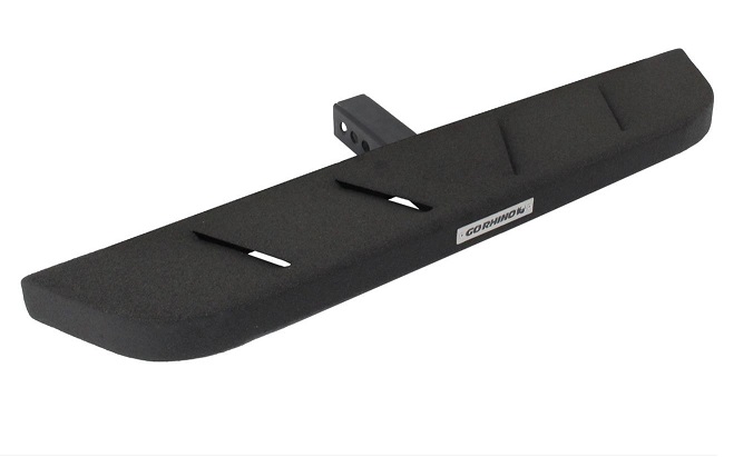 Go Rhino 2" Black Textured Powdercoated 36" Hitch Step - Click Image to Close